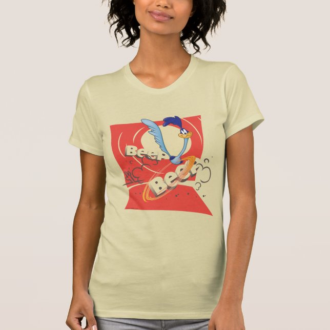 T-shirt ROAD RUNNER™ BEEP BEEP!™ Graphique de coucher de s (Devant)
