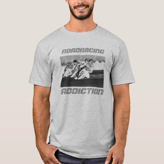 T-shirt roadracing, ROADRACING, DÉPENDANCE (Devant)