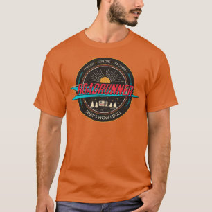 T-shirt Roadrunner C'est comment je roule Vintage