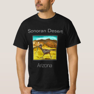 T-shirt Roadrunner, désert de Sonoran, Arizona