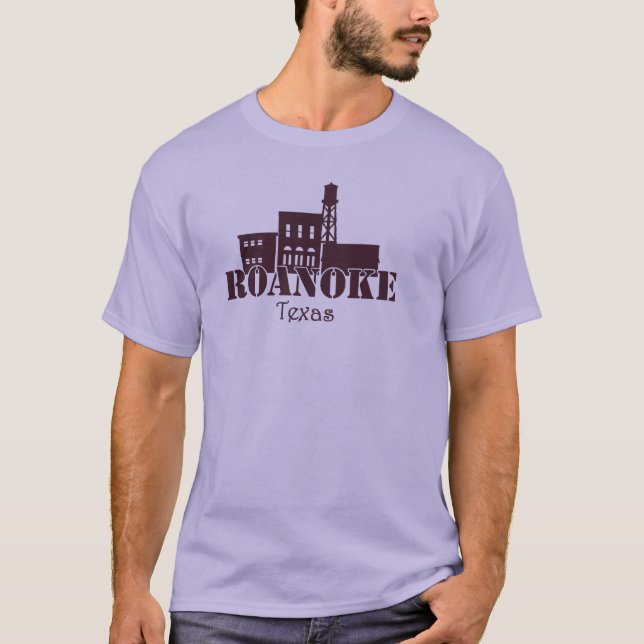 T-shirt Roanoke, TX (Devant)