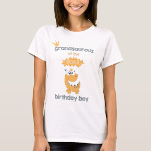 T-shirt ROAR Dinosaure Personnalisé Anniversaire Grand-mèr