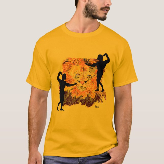 T-Shirt :  Roar Of the Lion Within You (Vorderseite)