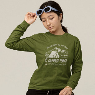 T-shirt Roast & Roam-A Camping Coffee Affair Design