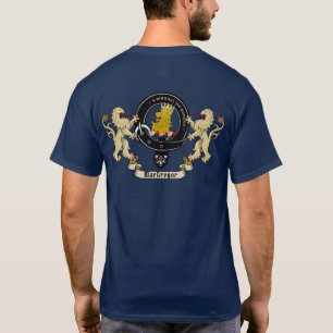 T-shirt Rob Roy Macgregor Clan Badge & Tartan