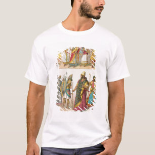 T-shirt Robe assyrienne, de "der Voelker de Trachten",