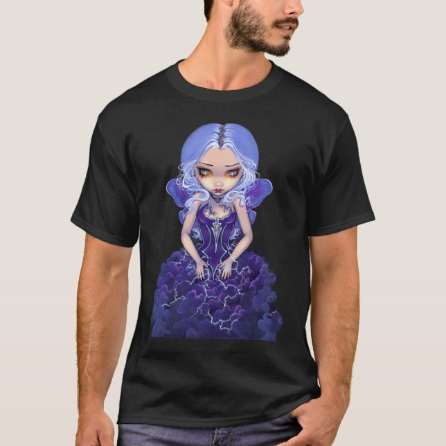 T-shirt Robe de foudre féerique gothique de CHEMISE de (Devant)