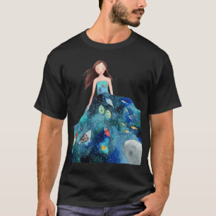 T-shirt robe Océan