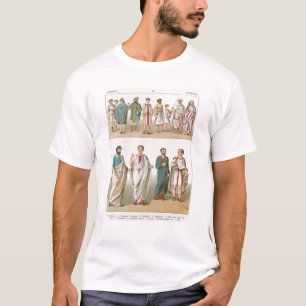 T-shirt Robe romaine, de "der Voelker de Trachten", 1864