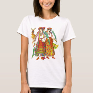 T-shirt Robe ukrainienne traditionnelle de Kyivschyna