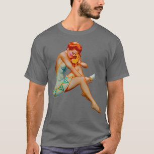T-shirt Robe verte