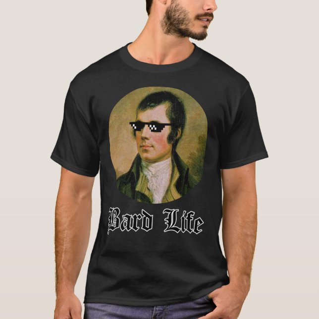 T-shirt Robert Burns Rabbie Burns Bard Life Essential T-Sh (Devant)