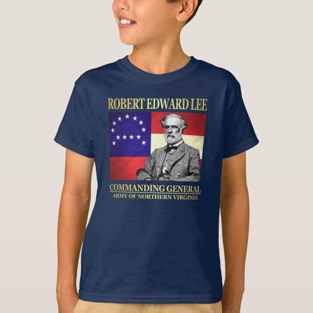T-shirt Robert E Lee (Commandant général) (Devant)