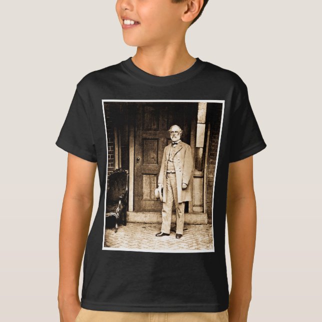 T-shirt Robert E. Lee - Mathew vintage Brady (Devant)