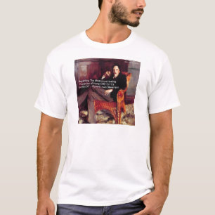 T-shirt Robert Louis Stevenson & Citation CBD est de l'Hui