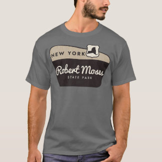 T-shirt Robert Moses State Park New York Affiche de bienve
