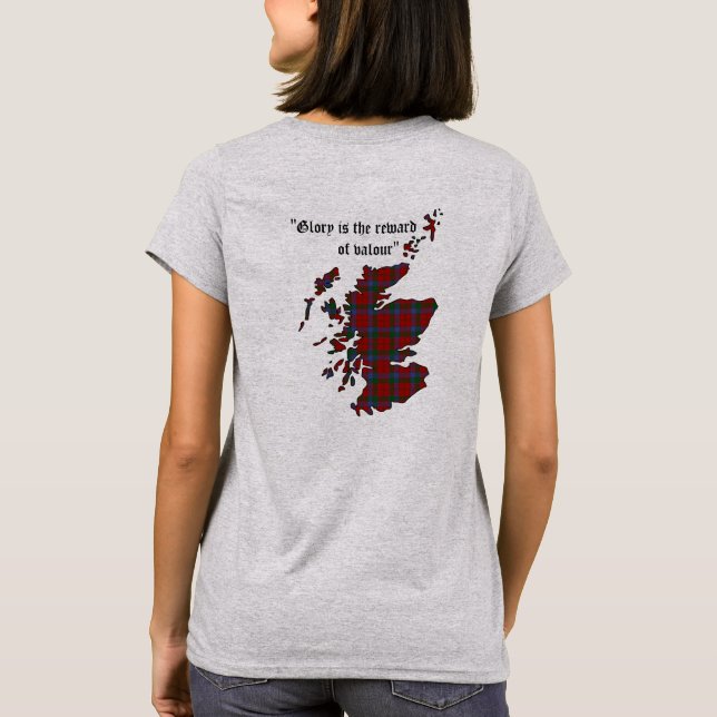 T-shirt Robertson Clan Femme (Dos)