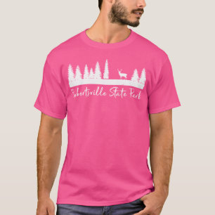 T-shirt Robertsville State Park Deer Buck Camping Randonné