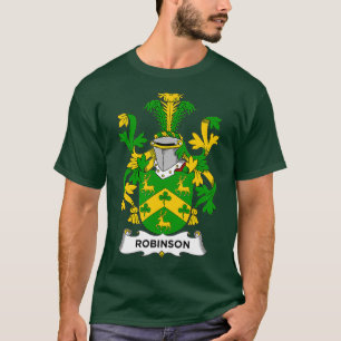 T-shirt Robinson Manteau d'armoiries Famille Crest