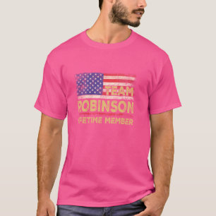 T-shirt Robinson Nom de famille Chemise Team Robinson Life