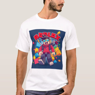 T-shirt Roblox – Impression du monde numérique