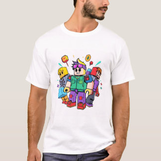 T-shirt Roblox – Retro Gaming Style