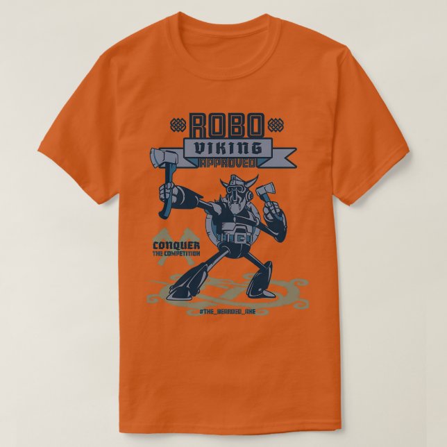 T-shirt Robo Viking Approuvé 2 (Design devant)