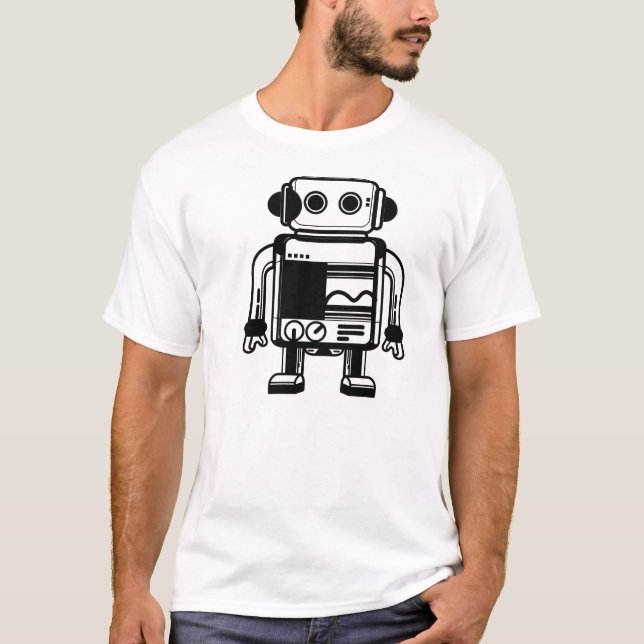 T-shirt robot (Devant)