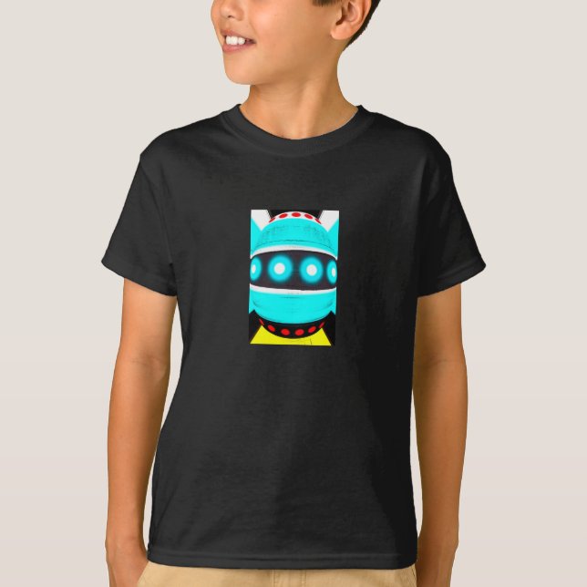 T-shirt robot Alien (Devant)
