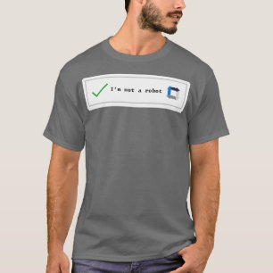 T-shirt robot captcha