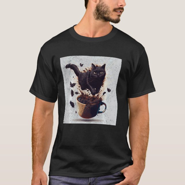 T-shirt Robot Chat Frites (Devant)