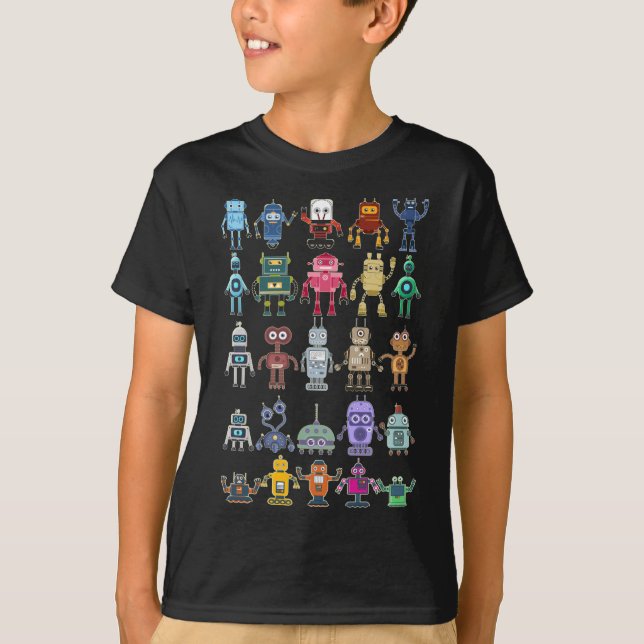T-shirt Robot collection Science Technology Robots (Devant)