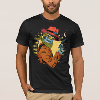 T-Shirt Robot cow-boy