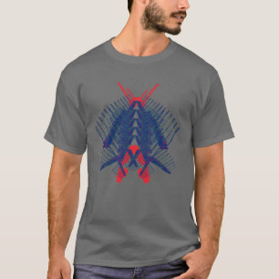 T-shirt Robot Crane Homme de grue Whimsical Opérateur de g