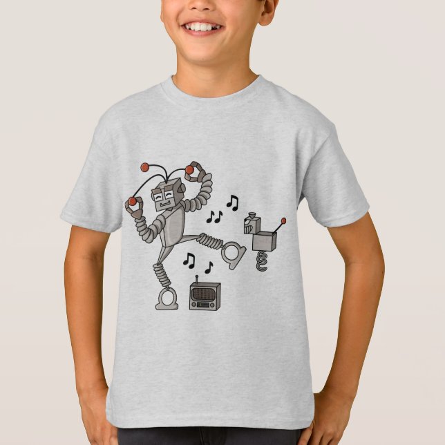 T-shirt Robot de danse (Devant)