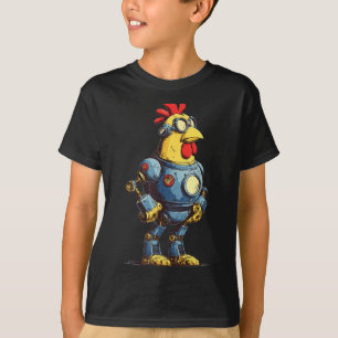 T-shirt Robot de poulet génial pour les futurs amoureux de