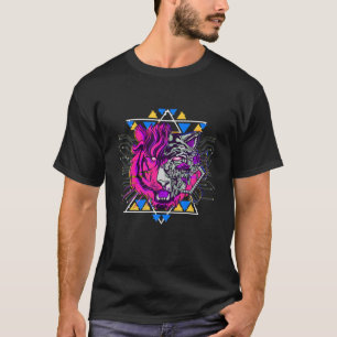 T-shirt Robot de tigre mécanique futuriste