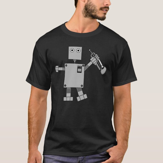 T-shirt Robot de Trumpet (Devant)