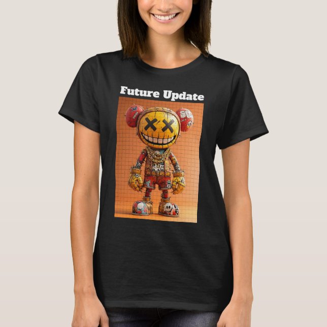 T-shirt robot futur V1 (Devant)
