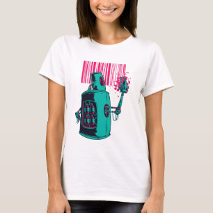 T-shirt Robot Graffitti