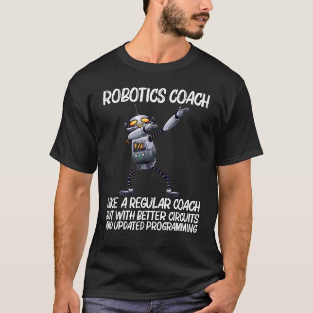 T-shirt Robot Pour Hommes Femmes Robotique Technologie Mac (Devant)