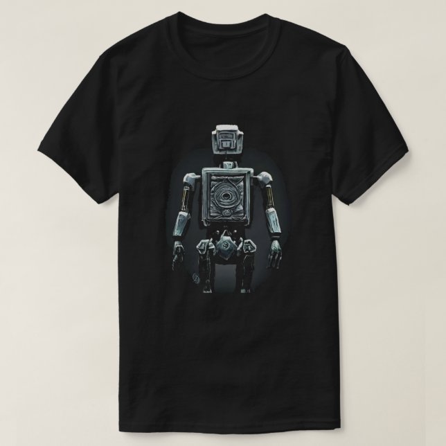 T-shirt Robot Rétro (Design devant)
