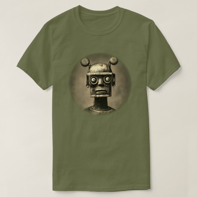 T-shirt Robot Rétro (Design devant)