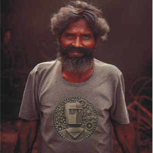 T-shirt Robot Rétro