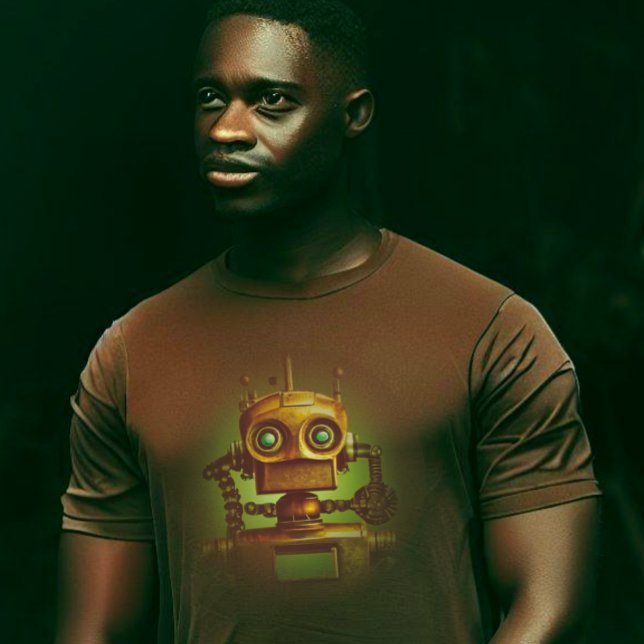 T-shirt Robot Rétro (Créateur téléchargé)