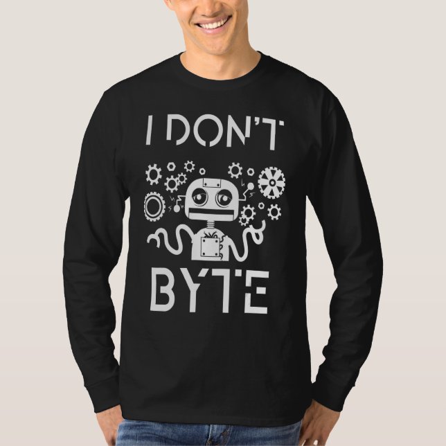 T-shirt Robot Robotique Ingénieur Ai Technologie Cyborg Ma (Devant)