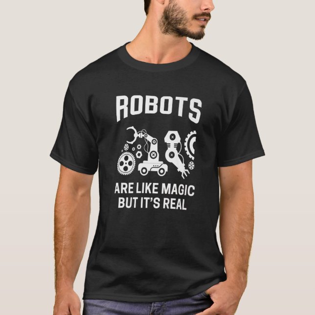 T-shirt Robot Robotique Robotique Ingénieur Artifical Inte (Devant)