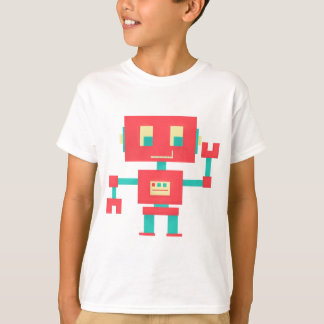 T-shirt Robot rouge