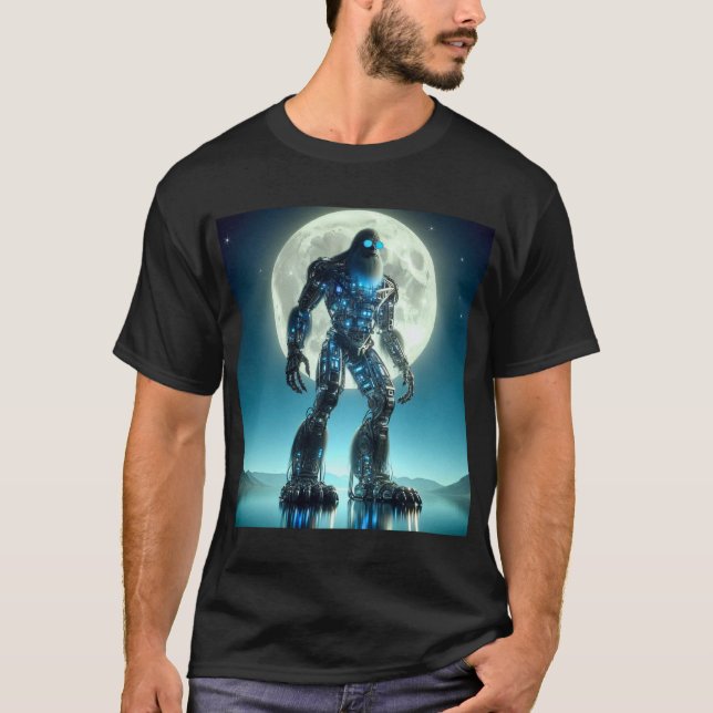 T-shirt Robot Sasquatch (Devant)
