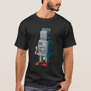 T-shirt Robot Sci-Fi Industrial Chic Classic Robot Design